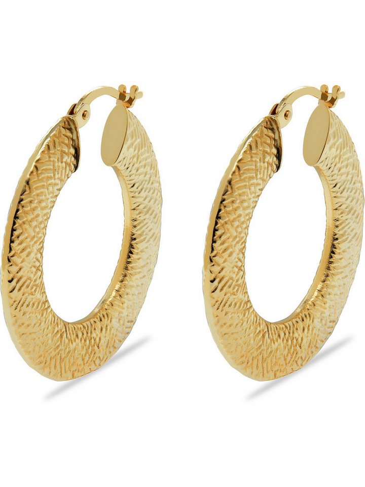 CHRIST Paar Creolen CHRIST Damen-Creolen 585er Gelbgold (Paar) von CHRIST