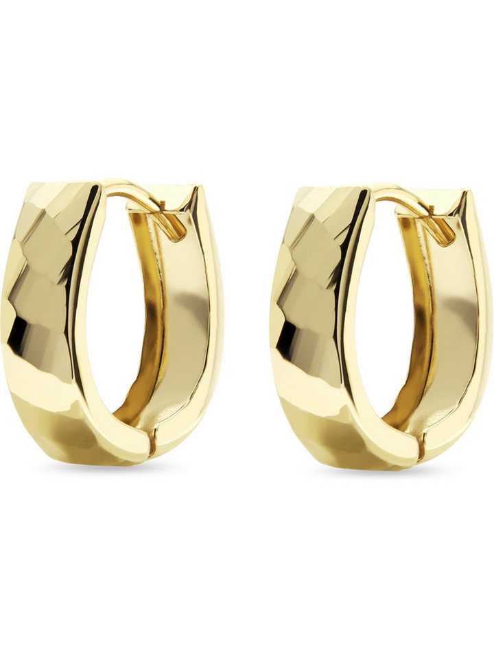 CHRIST Paar Creolen CHRIST Damen-Creolen 585er Gelbgold (Paar) von CHRIST