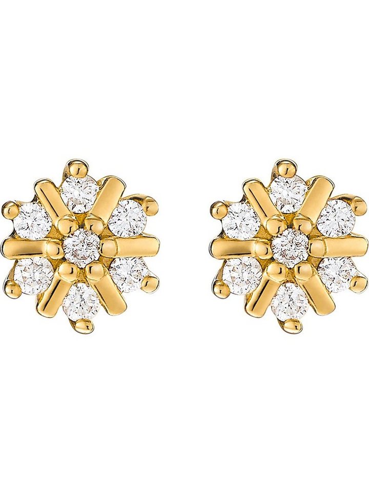 CHRIST Paar Ohrstecker CHRIST Damen-Ohrstecker 14 Diamant von CHRIST