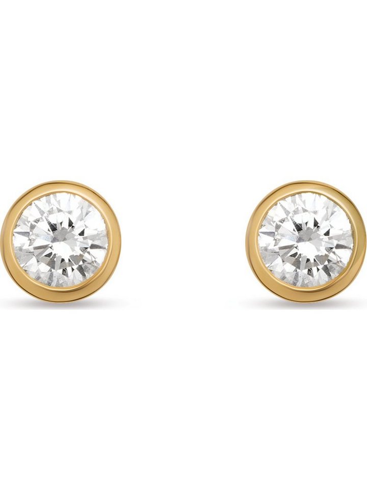 CHRIST Paar Ohrstecker CHRIST Damen-Ohrstecker 2 Diamant von CHRIST