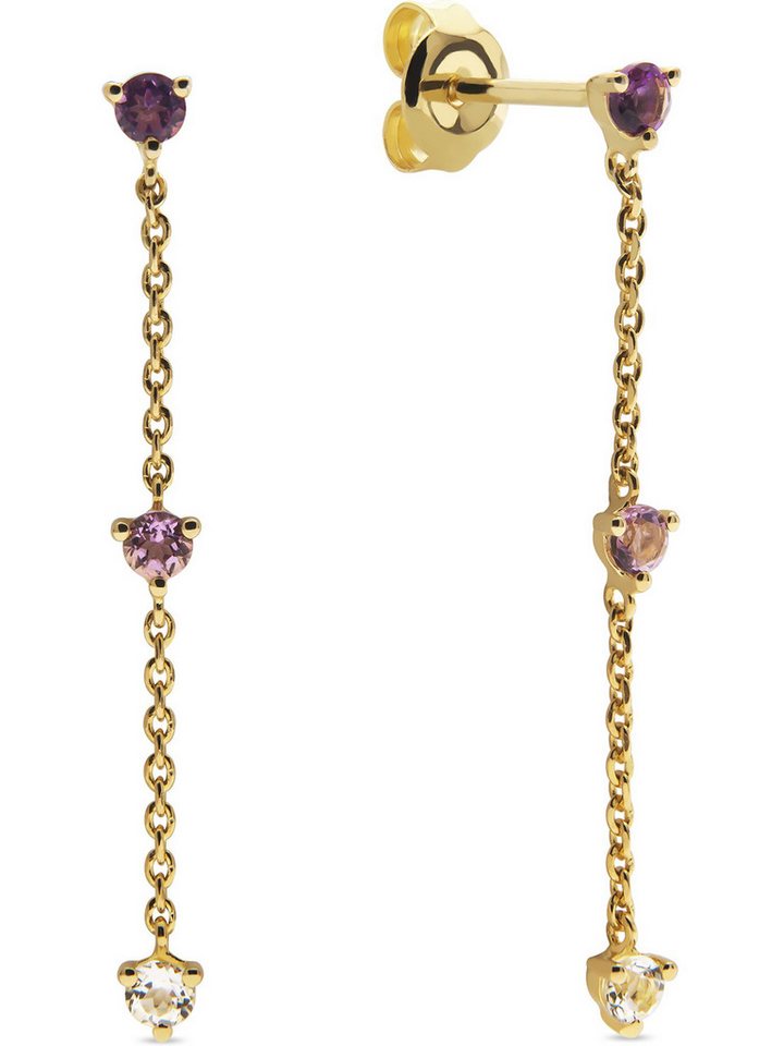 CHRIST Paar Ohrstecker CHRIST Damen-Ohrstecker 2 Farbstein von CHRIST