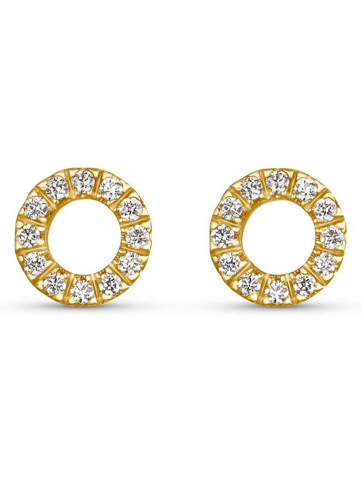 CHRIST Paar Ohrstecker CHRIST Damen-Ohrstecker 24 Diamant von CHRIST