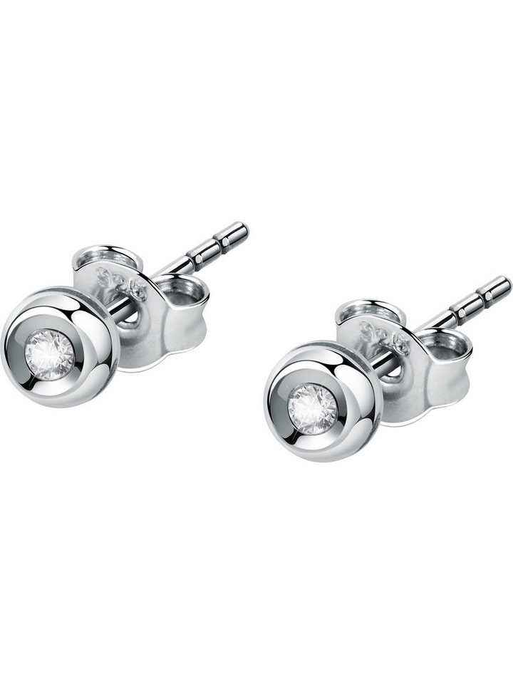 CHRIST Paar Ohrstecker CHRIST Damen-Ohrstecker 375er Weißgold 2 Diamant von CHRIST