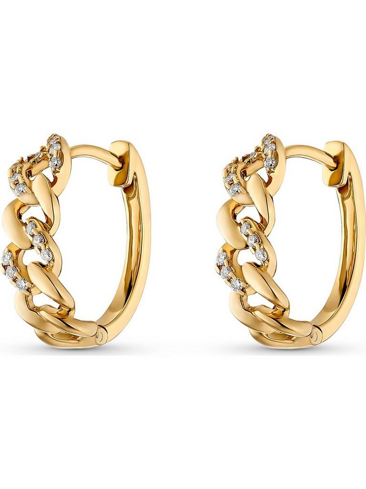 CHRIST Paar Ohrstecker CHRIST Damen-Ohrstecker 585er Gelbgold 26 Diamant von CHRIST