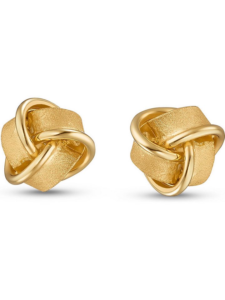 CHRIST Paar Ohrstecker CHRIST Damen-Ohrstecker 585er Gelbgold Knoten von CHRIST