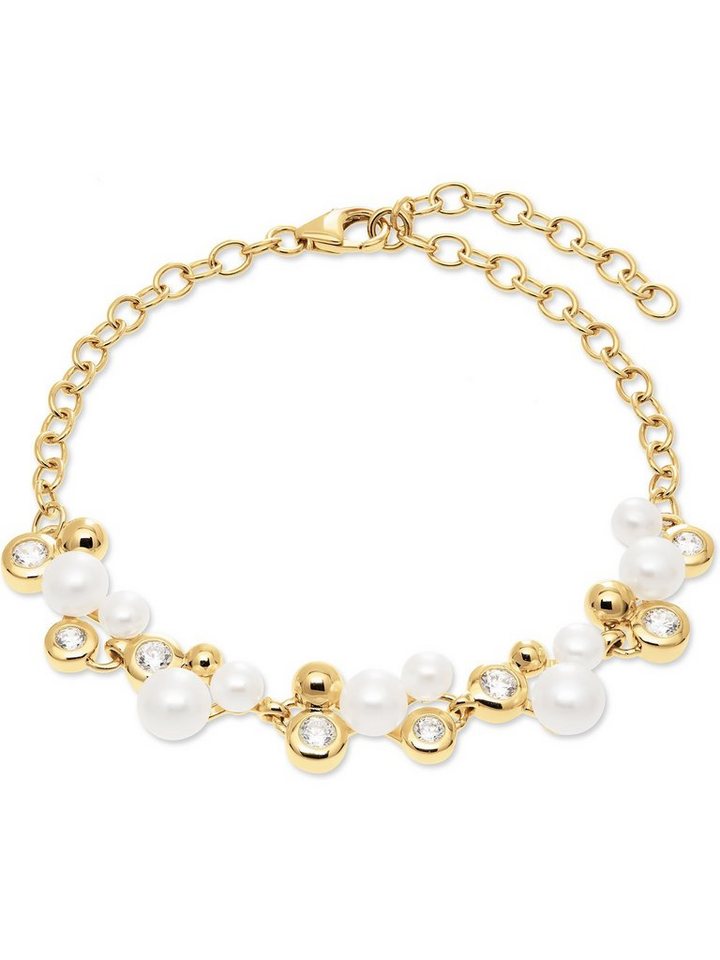 FAVS Silberarmband FAVS Damen-Armband 925er Silber Süßwasserperle, Modern von FAVS