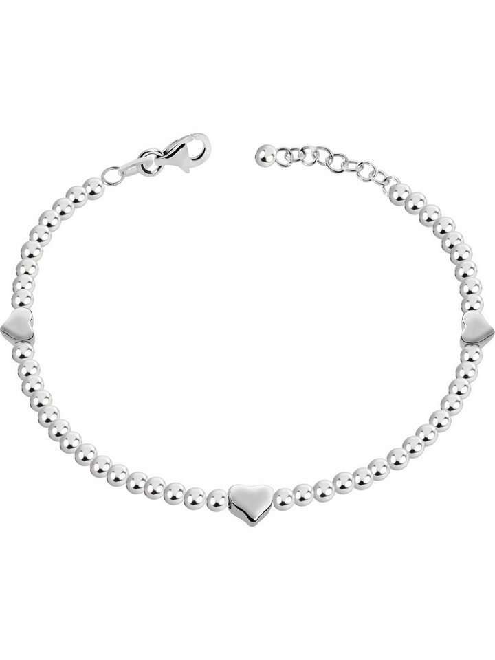 CHRIST Silberarmband CHRIST Damen-Armband 925er Silber, recycelt Herz, Modern von CHRIST