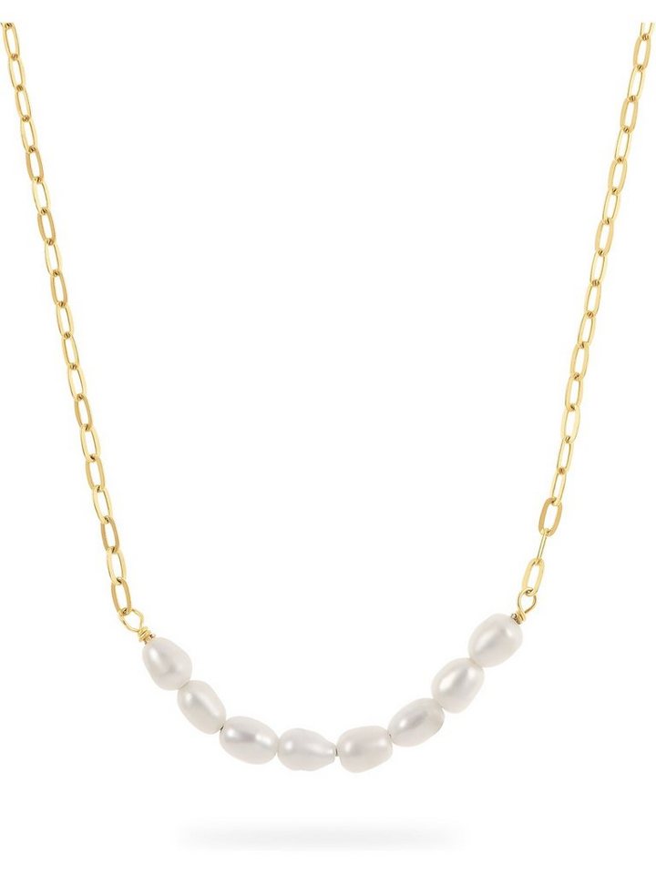 CHRIST Silberkette CHRIST Damen-Kette 925er Silber, Perle Kunstperle von CHRIST