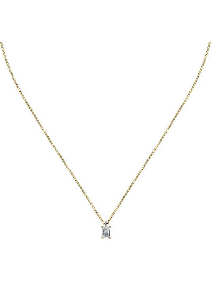 CHRIST Silberkette CHRIST Damen-Kette 925er Silber, recycelt Zirkonia von CHRIST