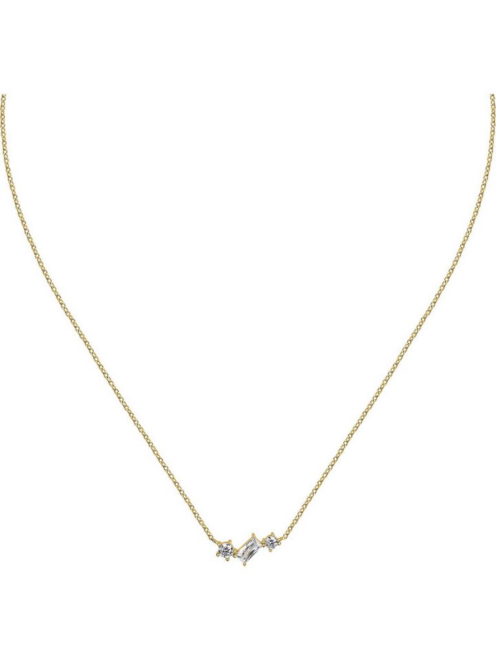 CHRIST Silberkette CHRIST Damen-Kette 925er Silber, recycelt Zirkonia von CHRIST