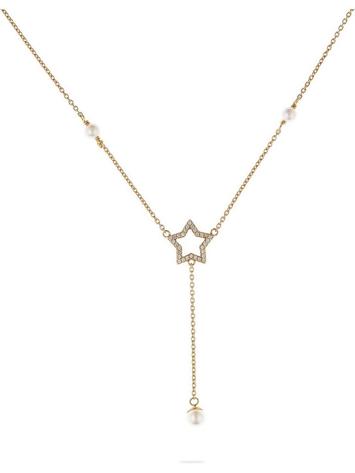 CHRIST Silberkette CHRIST Damen-Kette 925er Silber, recycelt Zirkonia von CHRIST