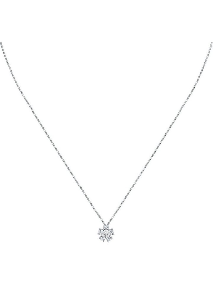 CHRIST Silberkette CHRIST Damen-Kette 925er Silber, recycelt Zirkonia von CHRIST