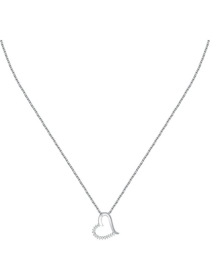 CHRIST Silberkette CHRIST Damen-Kette 925er Silber, recycelt Zirkonia von CHRIST