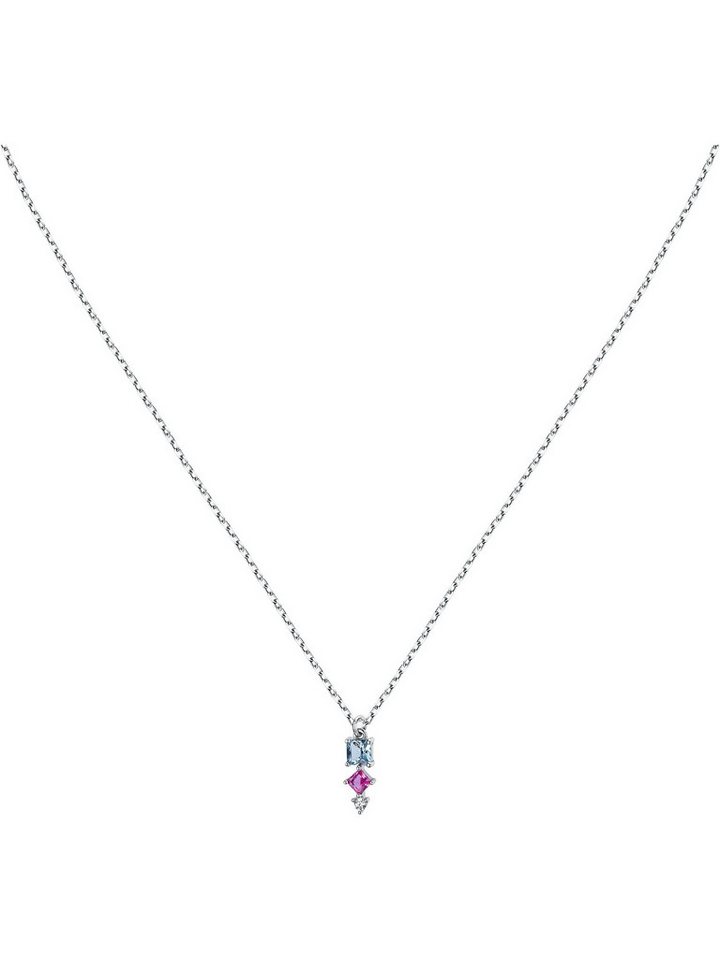 CHRIST Silberkette CHRIST Damen-Kette 925er Silber, recycelt Zirkonia von CHRIST