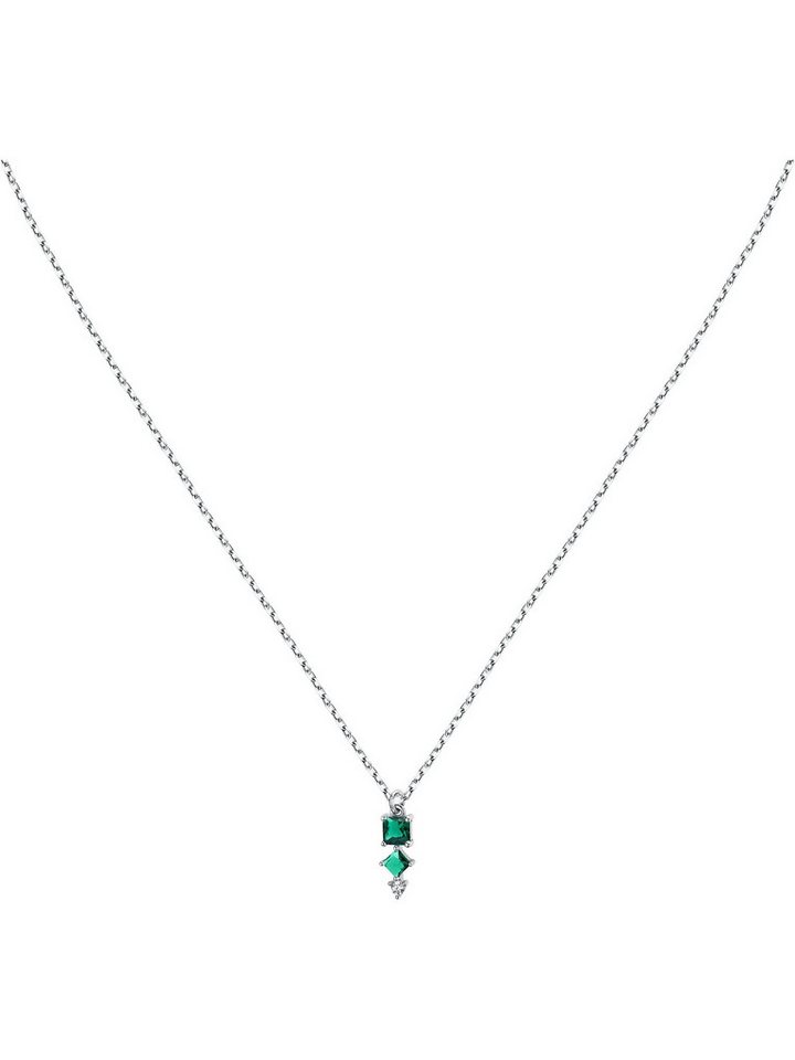 CHRIST Silberkette CHRIST Damen-Kette 925er Silber, recycelt Zirkonia von CHRIST