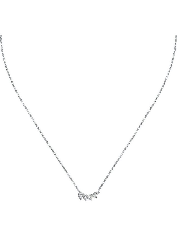 CHRIST Silberkette CHRIST Damen-Kette 925er Silber, recycelt Zirkonia von CHRIST