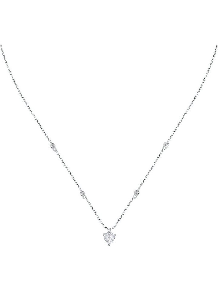 CHRIST Silberkette CHRIST Damen-Kette 925er Silber, recycelt Zirkonia von CHRIST