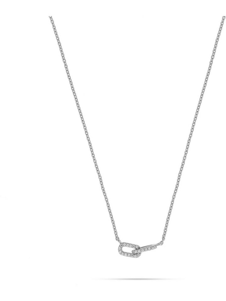 CHRIST Silberkette CHRIST Damen-Kette 925er Silber, recycelt Zirkonia von CHRIST