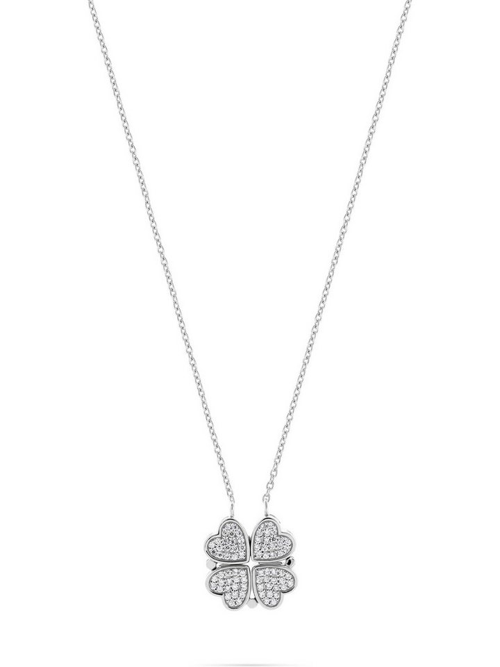 CHRIST Silberkette CHRIST Damen-Kette 925er Silber, recycelt Zirkonia von CHRIST