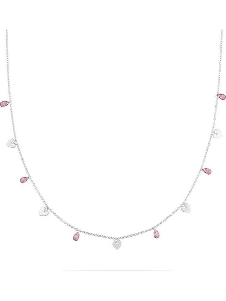 CHRIST Silberkette CHRIST Damen-Kette 925er Silber, recycelt Zirkonia von CHRIST