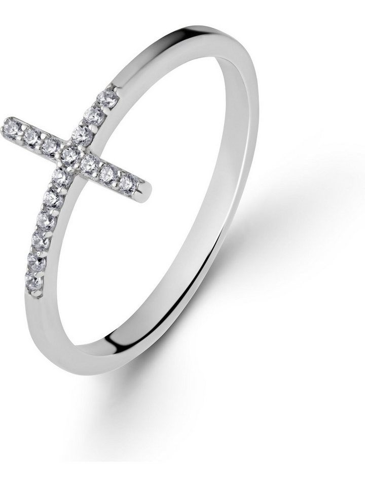 CHRIST Silberring, Zirkonia, synthetisch von CHRIST
