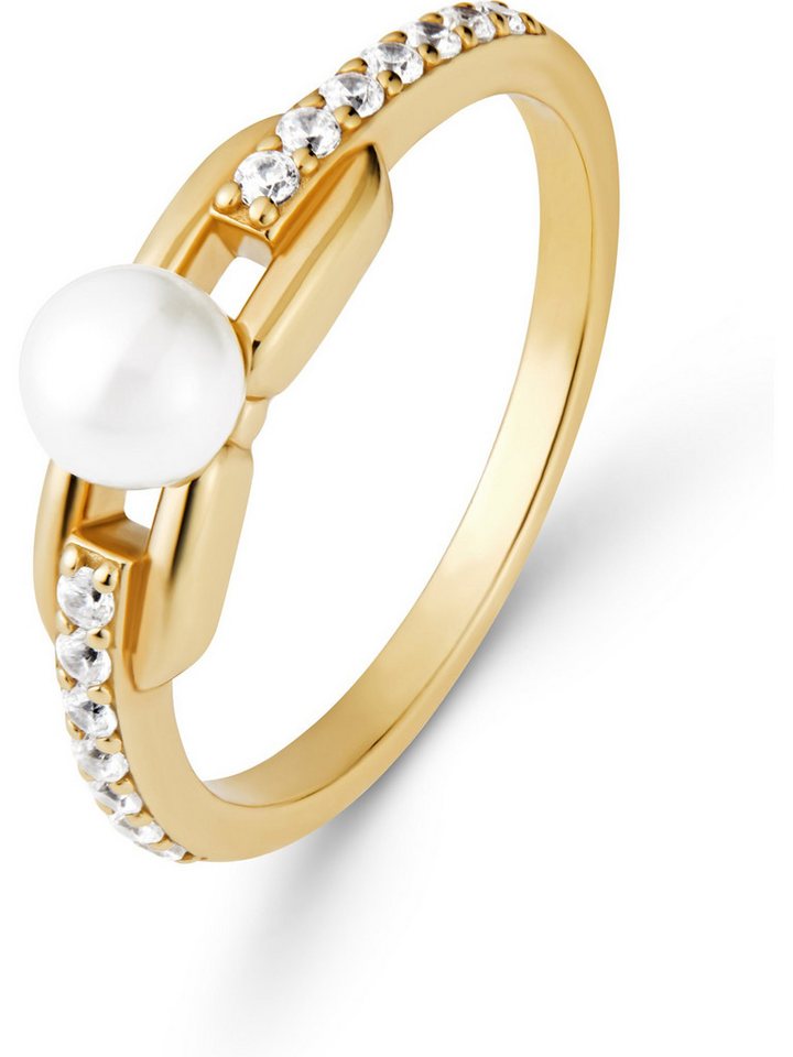 CHRIST Silberring CHRIST Damen-Ring 925er Silber, recycelt Zirkonia, Zirkonia von CHRIST