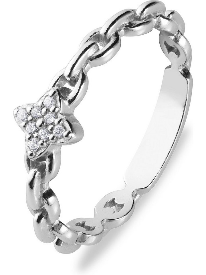 CHRIST Silberring CHRIST Damen-Ring 925er Silber, recycelt Zirkonia, Zirkonia CHRIST Silberring CHRIST Damen-Ring 925er Silber, recycelt Zirkonia, Zirkonia von CHRIST
