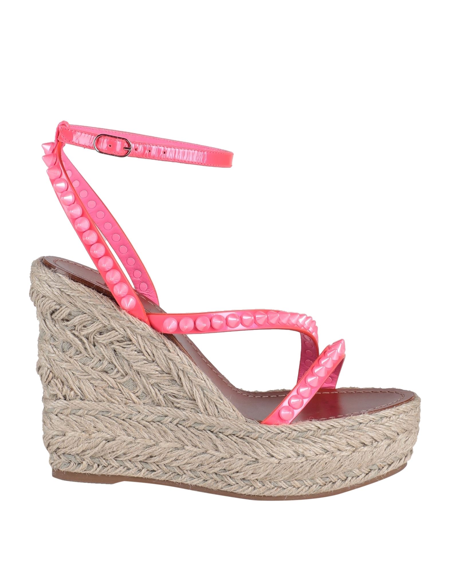 CHRISTIAN LOUBOUTIN Espadrilles Damen Fuchsia von CHRISTIAN LOUBOUTIN