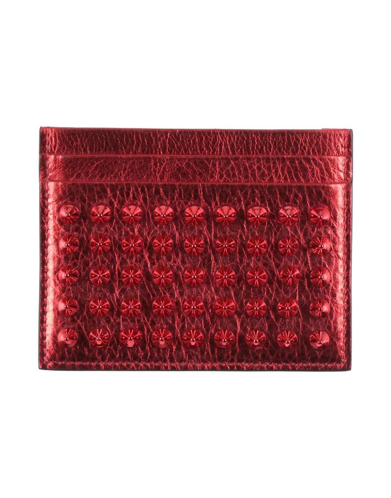 CHRISTIAN LOUBOUTIN Kartenetui Damen Rot von CHRISTIAN LOUBOUTIN