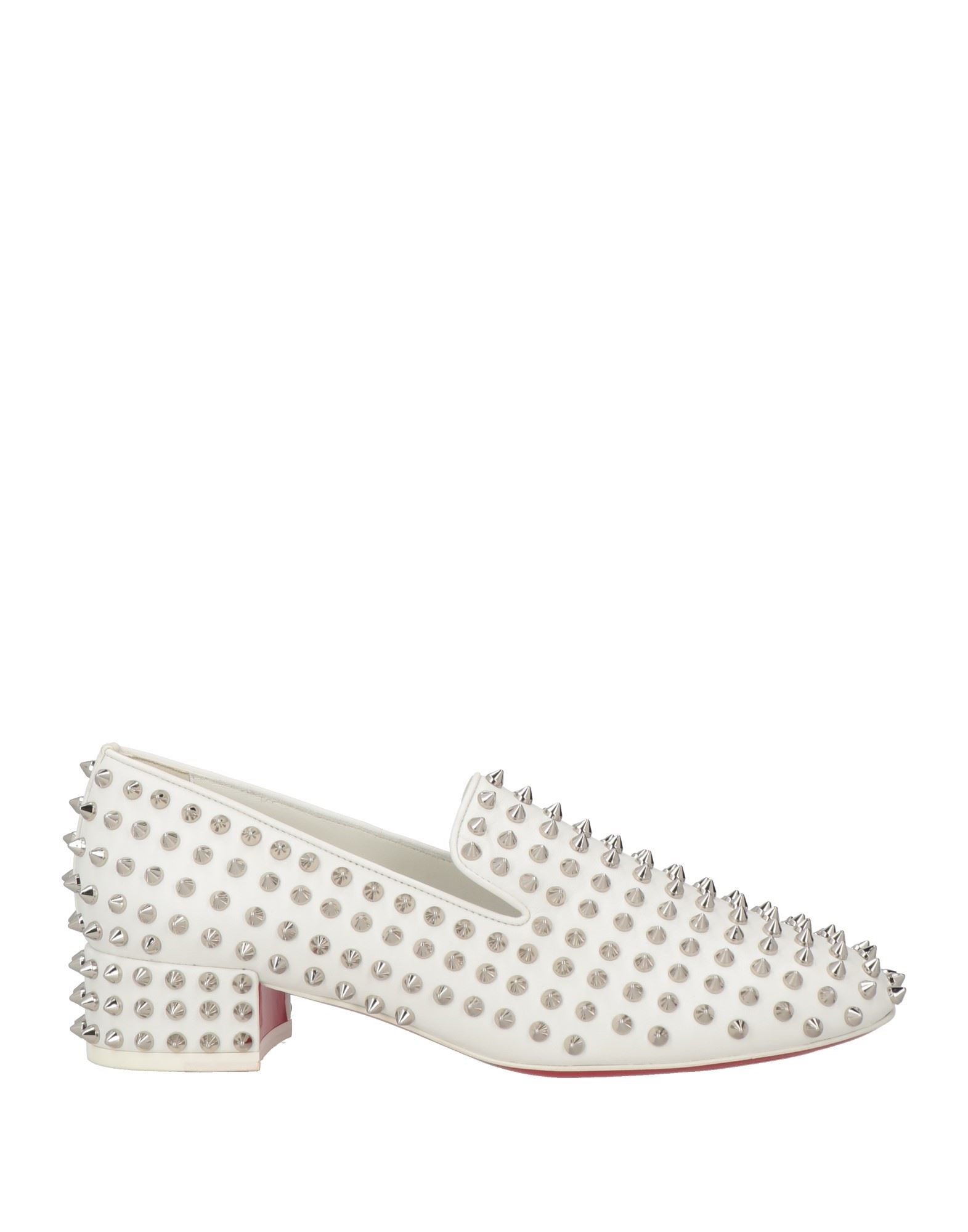 CHRISTIAN LOUBOUTIN Mokassin Damen Weiß CHRISTIAN LOUBOUTIN Mokassin Damen Weiß von CHRISTIAN LOUBOUTIN