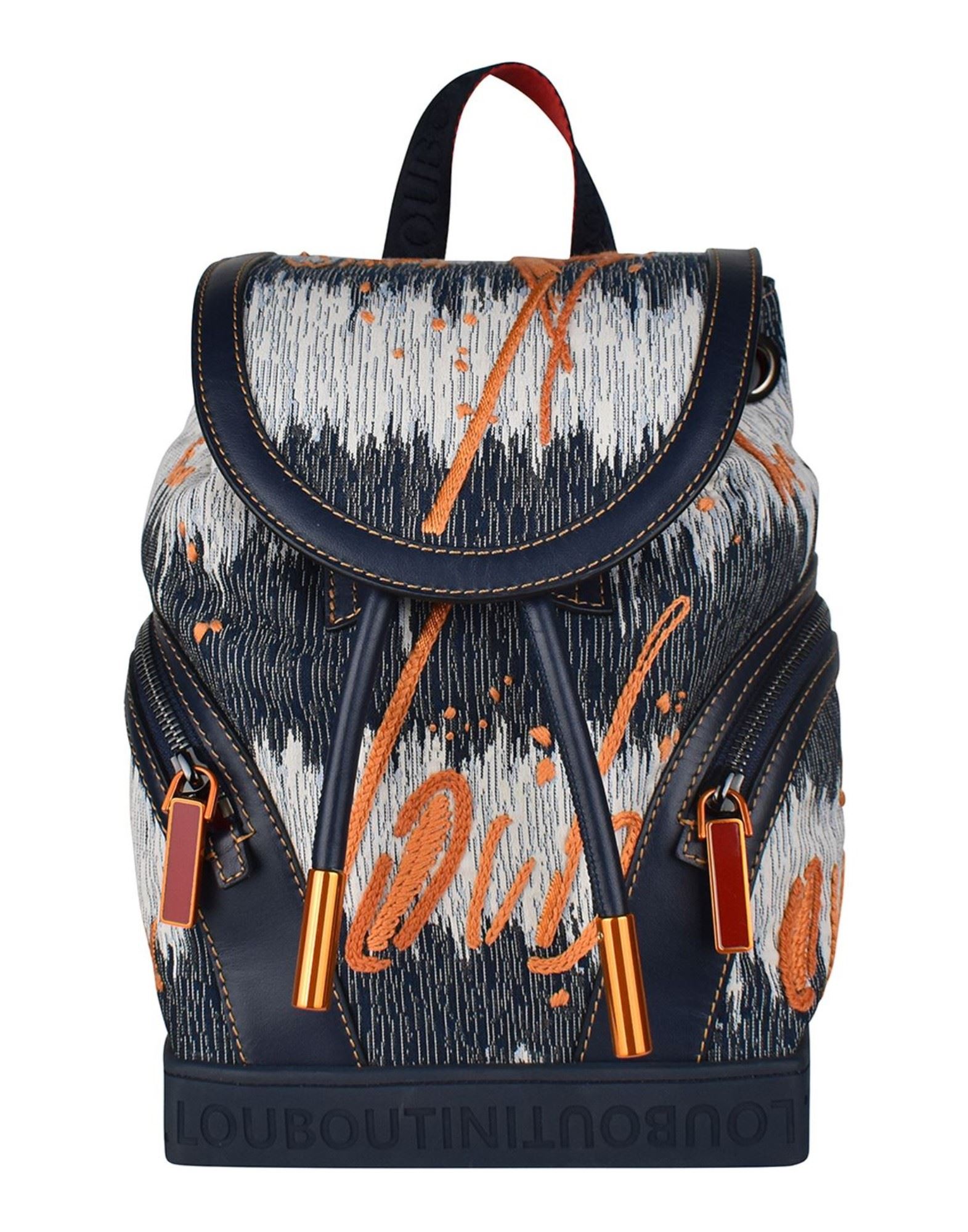 CHRISTIAN LOUBOUTIN Rucksack Herren Blau von CHRISTIAN LOUBOUTIN