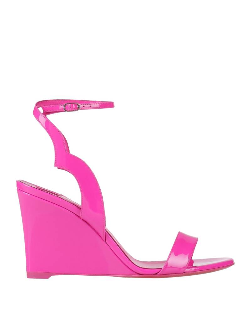 CHRISTIAN LOUBOUTIN Sandale Damen Fuchsia von CHRISTIAN LOUBOUTIN