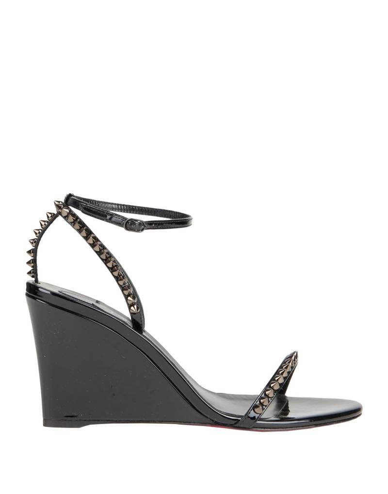CHRISTIAN LOUBOUTIN Sandale Damen Schwarz von CHRISTIAN LOUBOUTIN