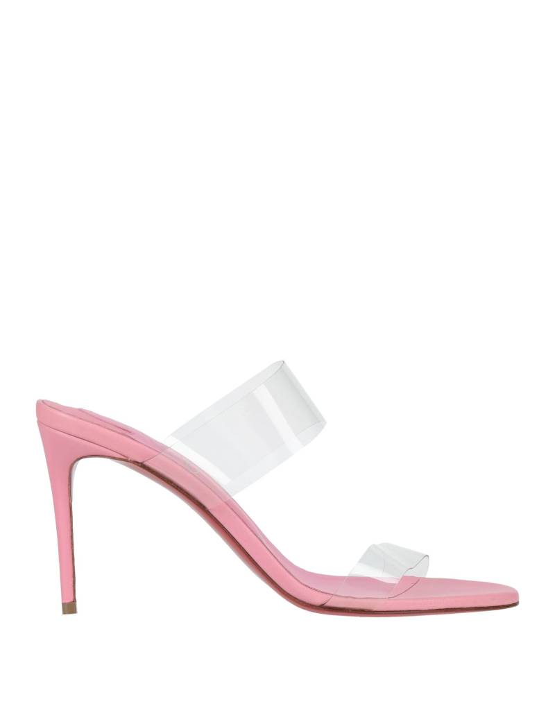 CHRISTIAN LOUBOUTIN Sandale Damen Transparent von CHRISTIAN LOUBOUTIN