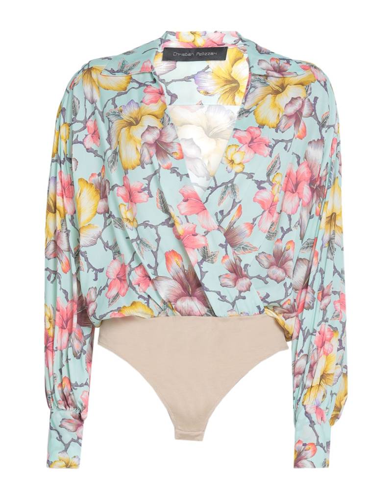 CHRISTIAN PELLIZZARI Bodysuit Damen Säuregrün von CHRISTIAN PELLIZZARI
