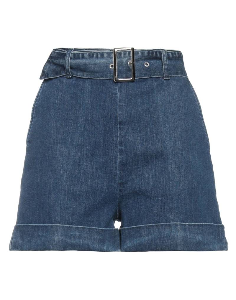 CHRISTIAN PELLIZZARI Jeansshorts Damen Blau von CHRISTIAN PELLIZZARI