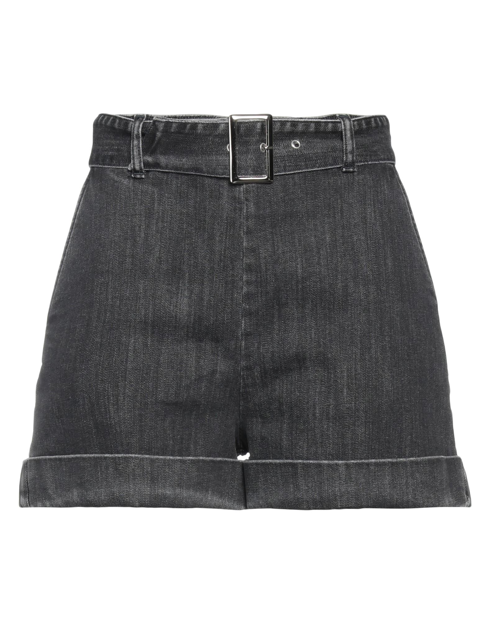 CHRISTIAN PELLIZZARI Jeansshorts Damen Granitgrau von CHRISTIAN PELLIZZARI