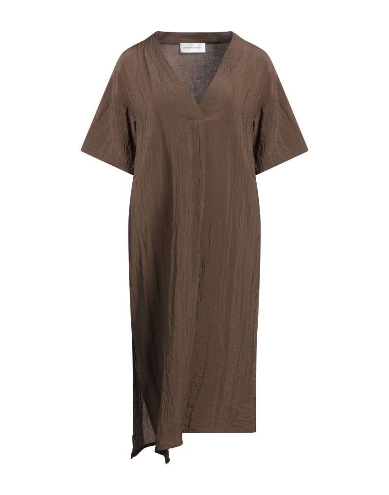 CHRISTIAN WIJNANTS Midi-kleid Damen Dunkelbraun von CHRISTIAN WIJNANTS
