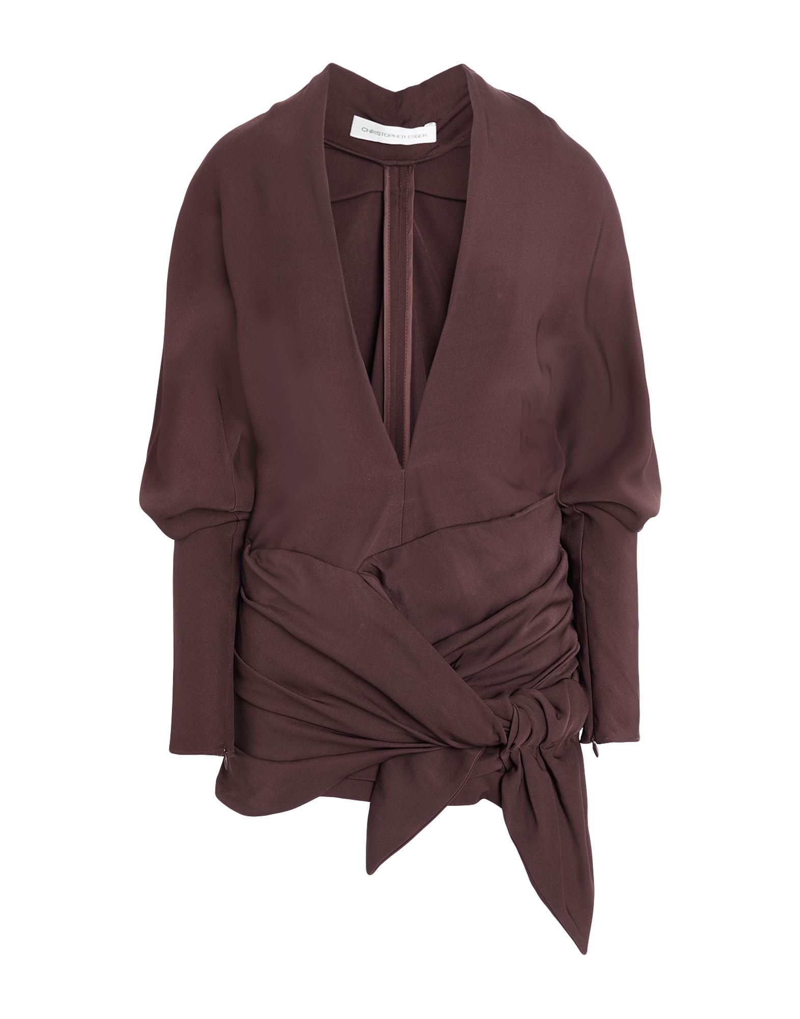 CHRISTOPHER ESBER Mini-kleid Damen Schokobraun CHRISTOPHER ESBER Mini-kleid Damen Schokobraun von CHRISTOPHER ESBER