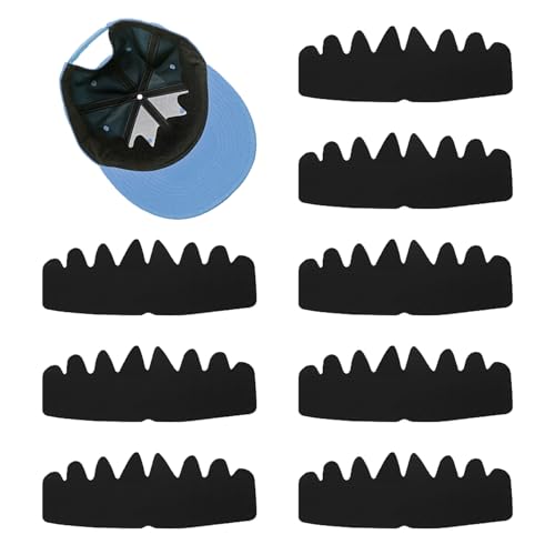 CHROMACRAFT 10-Teiliges Kappenfilzfutter, Hutpräsentationszubehör, Hutinnenstütze, Hutformer von CHROMACRAFT