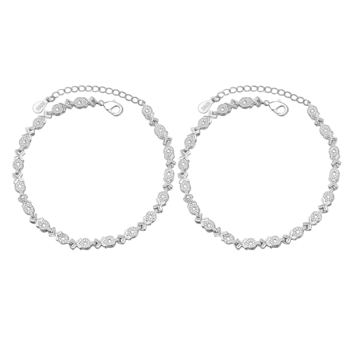 CHROMACRAFT 2 Stück Einfache Armbänder, Modische Persönlichkeitsarmbänder, Kreative Armbänder, Damenarmbänder, Verstellbare Armbänder CHROMACRAFT 2 Stück Einfache Armbänder, Modische Persönlichkeitsarmbänder, Kreative Armbänder, Damenarmbänder, Verstellbare Armbänder von CHROMACRAFT