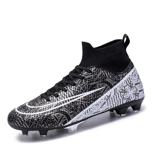 CHRRUXIN Fußballschuhe Herren Outdoor High Top Spike Cleats Fußball Stiefel Professionelle Athletics Trainingsschuhe Jugendliche Fußball Stiefel Athletics Trainingsschuhe CHRRUXIN Fußballschuhe Herren Outdoor High Top Spike Cleats Fußball Stiefel Professionelle Athletics Trainingsschuhe Jugendliche Fußball Stiefel Athletics Trainingsschuhe von CHRRUXIN