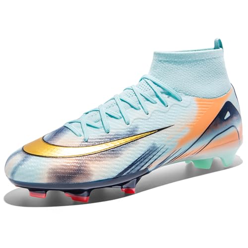 CHRRUXIN Herren Fußballschuhe High Top Spikes Jugend Outdoor Athletics Fußballschuhe Kinder Professionelle Sportschuhe Turf Trainingsschuhe CHRRUXIN Herren Fußballschuhe High Top Spikes Jugend Outdoor Athletics Fußballschuhe Kinder Professionelle Sportschuhe Turf Trainingsschuhe von CHRRUXIN
