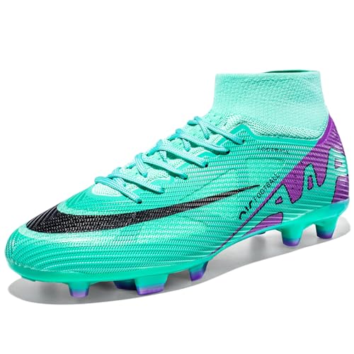 CHRRUXIN Herren Fußballschuhe High Top Spikes Jugend Outdoor Athletics Fußballschuhe Kinder Professionelle Sportschuhe Turf Trainingsschuhe CHRRUXIN Herren Fußballschuhe High Top Spikes Jugend Outdoor Athletics Fußballschuhe Kinder Professionelle Sportschuhe Turf Trainingsschuhe von CHRRUXIN