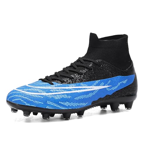 CHRRUXIN Herren Fußballschuhe Stiefeletten Jugendliche Leder Fußballtraining Turnschuhe Outdoor High Top Spikes Fußballschuhe Spezialisierte Fußball-Athletik-Trainingsschuhe CHRRUXIN Herren Fußballschuhe Stiefeletten Jugendliche Leder Fußballtraining Turnschuhe Outdoor High Top Spikes Fußballschuhe Spezialisierte Fußball-Athletik-Trainingsschuhe von CHRRUXIN