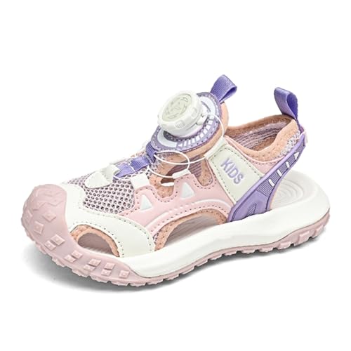 CHRRUXIN Kinder Sandalen Jungen Mädchen Strandschuhe Kindersandale Outdoor Geschlossene Zehe Sandalen Sommer Schuhe Wanderschuhe Beach Pool Sneakers von CHRRUXIN