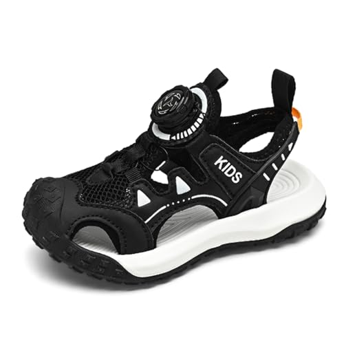 CHRRUXIN Kinder Sandalen Jungen Mädchen Strandschuhe Kindersandale Outdoor Geschlossene Zehe Sandalen Sommer Schuhe Wanderschuhe Beach Pool Sneakers von CHRRUXIN