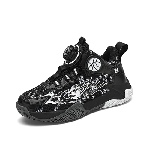 CHRRUXIN Kinder Turnschuhe Mädchen Jungen Sportschuhe Leicht Atmungsaktiv Laufschuhe Outdoor Fitnessschuhe Sneaker Basketballschuhe von CHRRUXIN