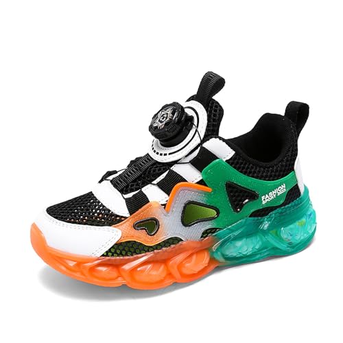 CHRRUXIN Kinderschuhe Atmungsaktiv Mesh Sportschuhe Jungen Hallenschuhe Mädchen Leicht Laufschuhe Freizeit Schuhe Outdoor Fitness Sneaker von CHRRUXIN