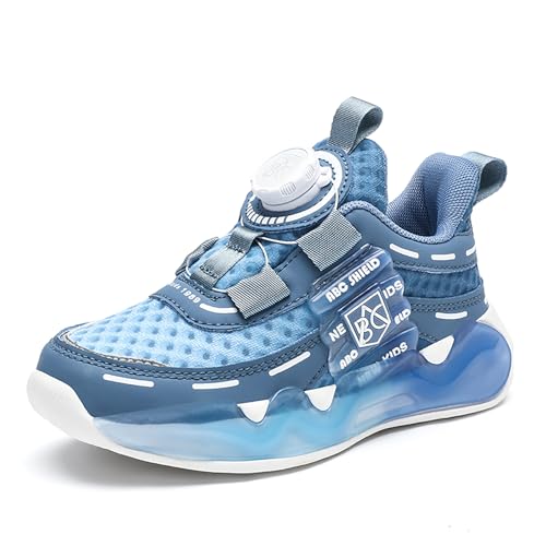 CHRRUXIN Kinderschuhe Jungen Sportschuhe Mädchen Turnschuhe Laufschuhe Leicht Mesh Straßenlaufschuhe Atmungsaktiv Outdoor Sneaker 28EU-39EU von CHRRUXIN